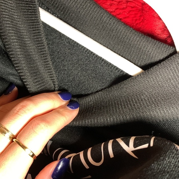 Black Mock Neck Sweat Shirt - Picture 4 of 4